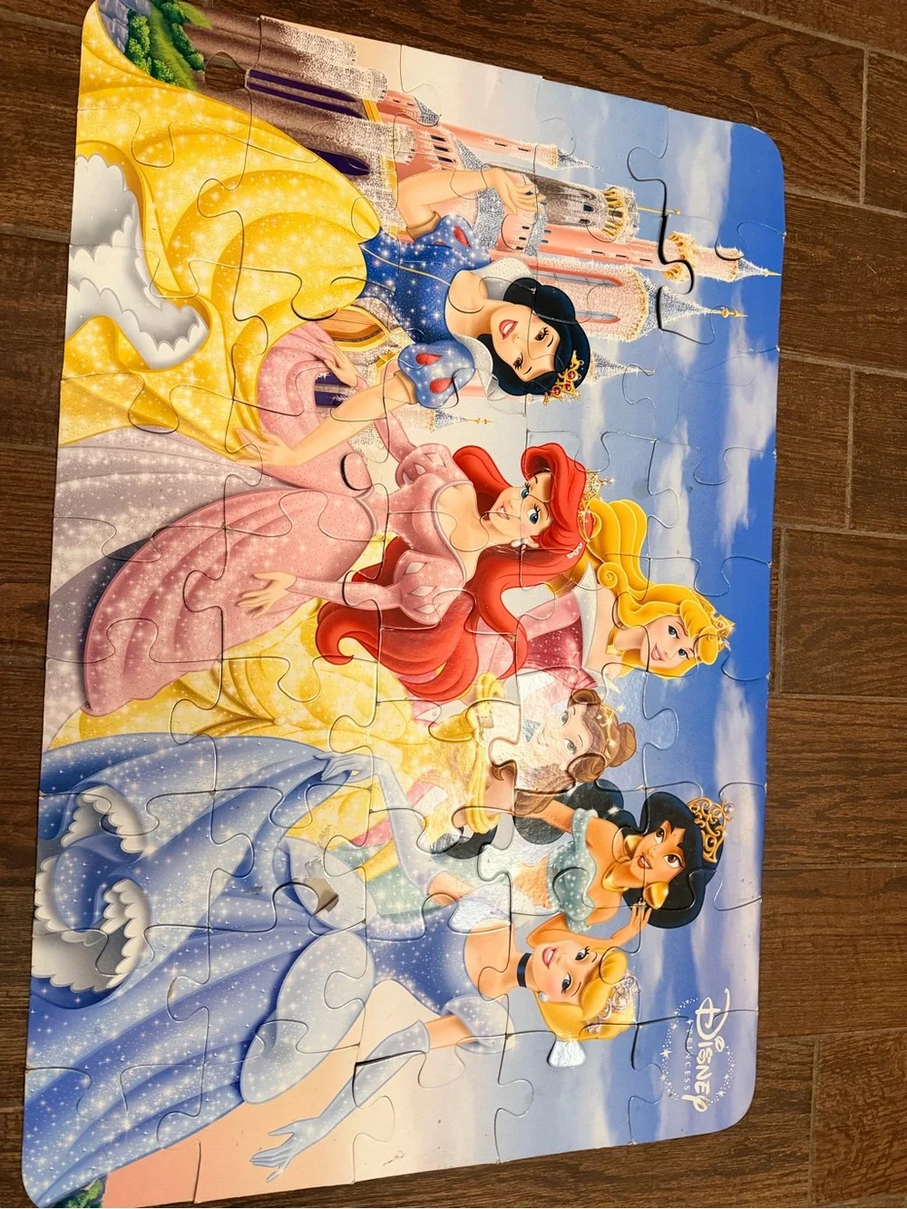 Disney Floor Puzzle Bundle Mickey Mouse Clubhouse with bonus Princess Puzzle